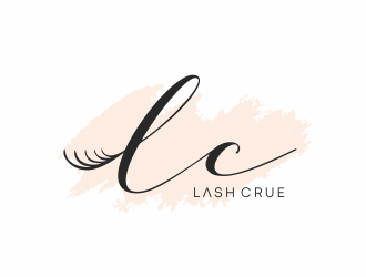 LC Lash Crue  logo design by Louseven