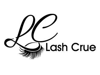 LC Lash Crue  logo design by PMG