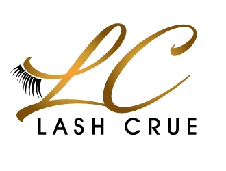 LC Lash Crue  logo design by PMG