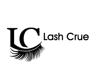 LC Lash Crue  logo design by PMG