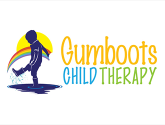 Gumboots Child Therapy logo design by gogo