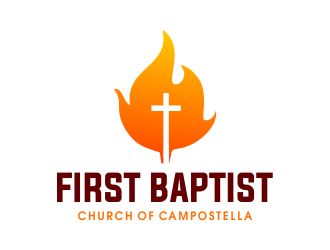 First Baptist Church of Campostella logo design by JessicaLopes