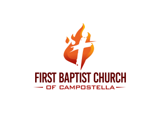 First Baptist Church of Campostella logo design by YONK