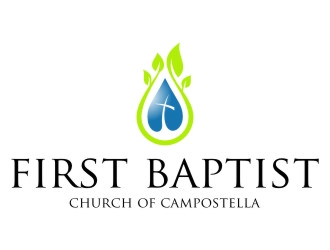 First Baptist Church of Campostella logo design by jetzu