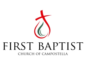 First Baptist Church of Campostella logo design by jetzu