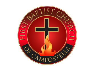 First Baptist Church of Campostella logo design by kunejo