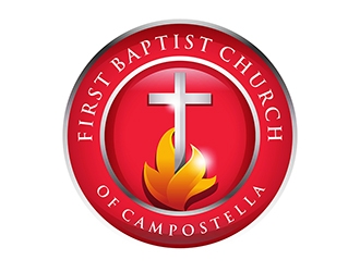 First Baptist Church of Campostella logo design by gitzart