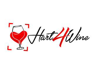 Hart4Wine logo design by ekitessar