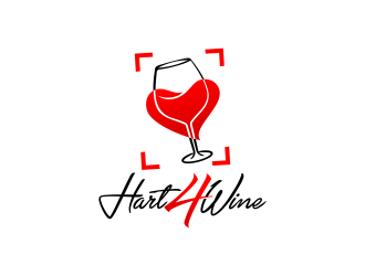 Hart4Wine logo design by ekitessar