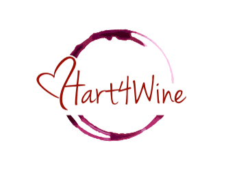 Hart4Wine logo design by coco