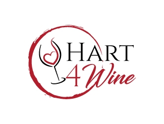 Hart4Wine logo design by jaize