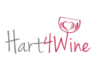 Hart4Wine logo design by gilkkj