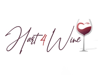 Hart4Wine logo design by samueljho