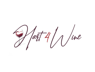 Hart4Wine logo design by samueljho