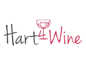 Hart4Wine logo design by gilkkj