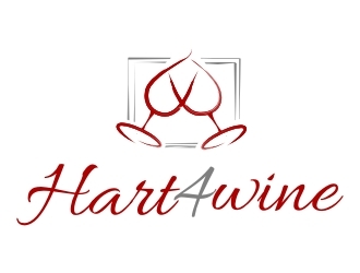 Hart4Wine logo design by rgb1