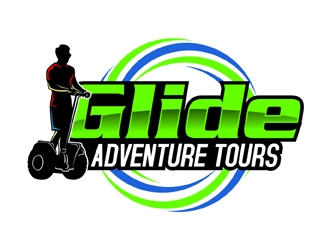 Glide Adventure Tours logo design by MAXR
