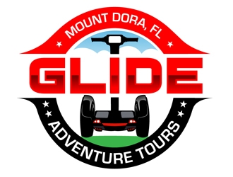 Glide Adventure Tours logo design by DreamLogoDesign