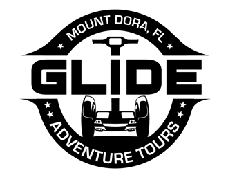Glide Adventure Tours logo design by DreamLogoDesign