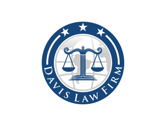 Davis Law Firm logo design by BlessedArt