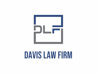 Davis Law Firm logo design by up2date