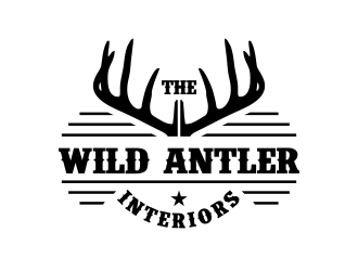 Wild Antler Interiors logo design by cikiyunn
