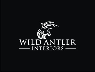 Wild Antler Interiors logo design by logitec