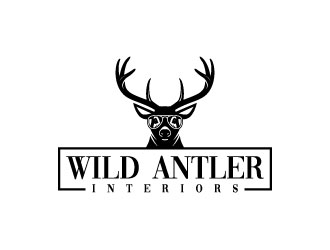 Wild Antler Interiors logo design by daywalker
