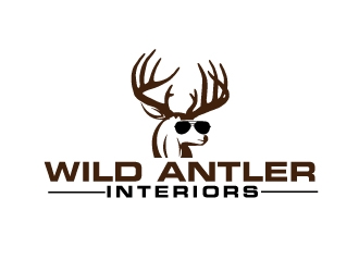 Wild Antler Interiors logo design by AamirKhan