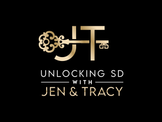 Unlocking SD with Jen & Tracy logo design by ingepro