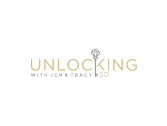 Unlocking SD with Jen & Tracy logo design by bricton