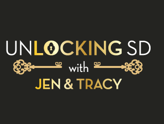 Unlocking SD with Jen & Tracy logo design by mppal