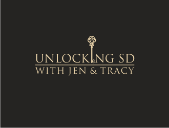 Unlocking SD with Jen & Tracy logo design by blessings