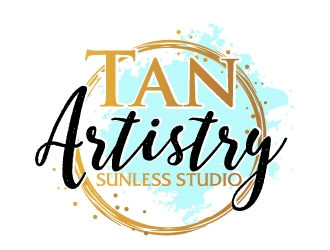 Tan Artistry | Sunless Studio logo design by AamirKhan
