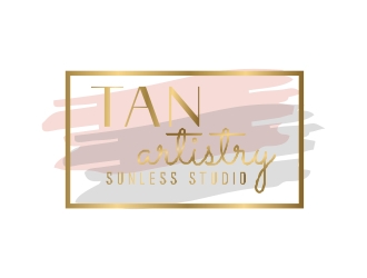 Tan Artistry | Sunless Studio logo design by cikiyunn