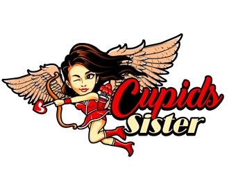 Cupids Sister logo design by DreamLogoDesign