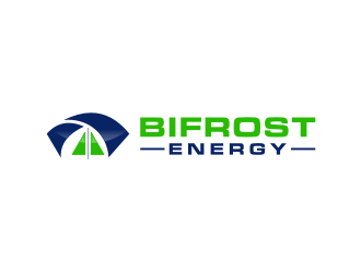 Bifrost Energy logo design by mbamboex