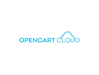 OpenCart Cloud logo design by aryamaity