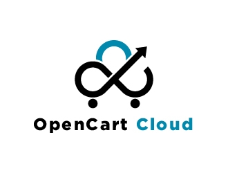 OpenCart Cloud logo design by pambudi