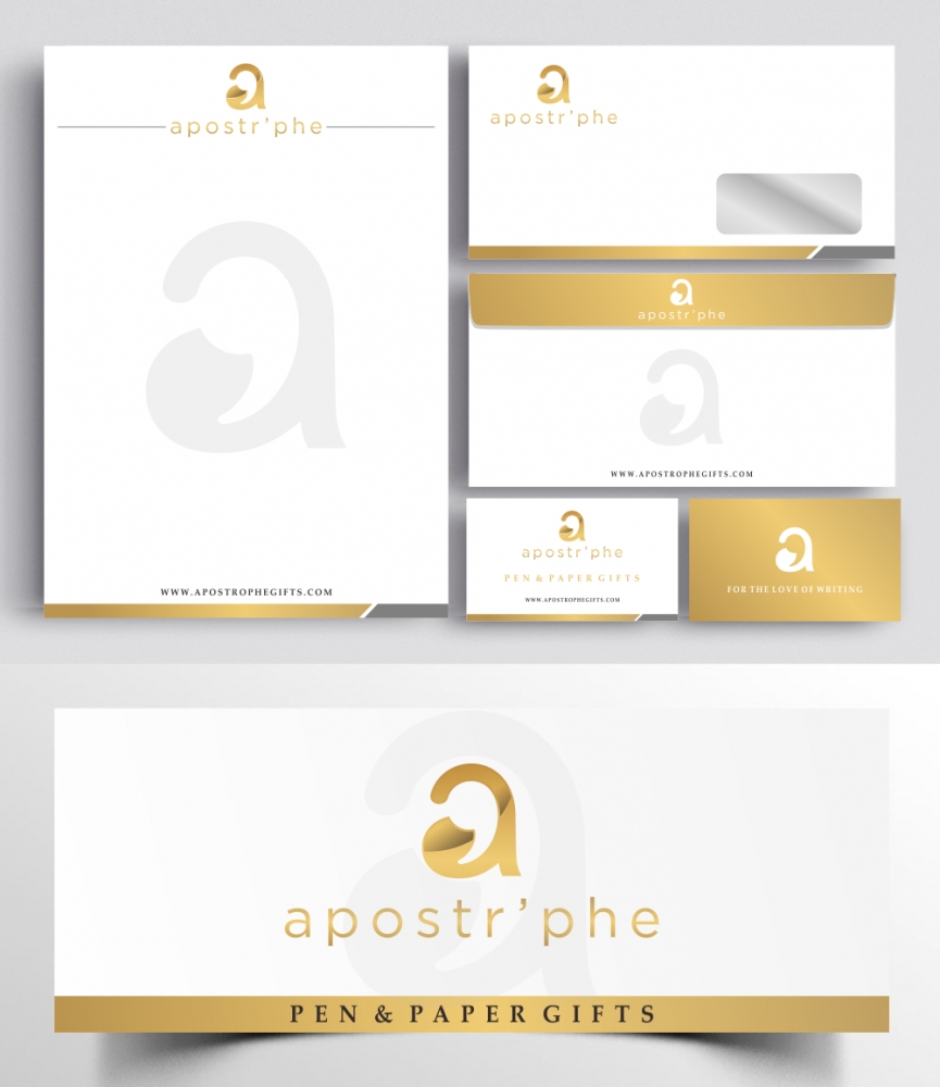 Apostrphe logo design by zizze23