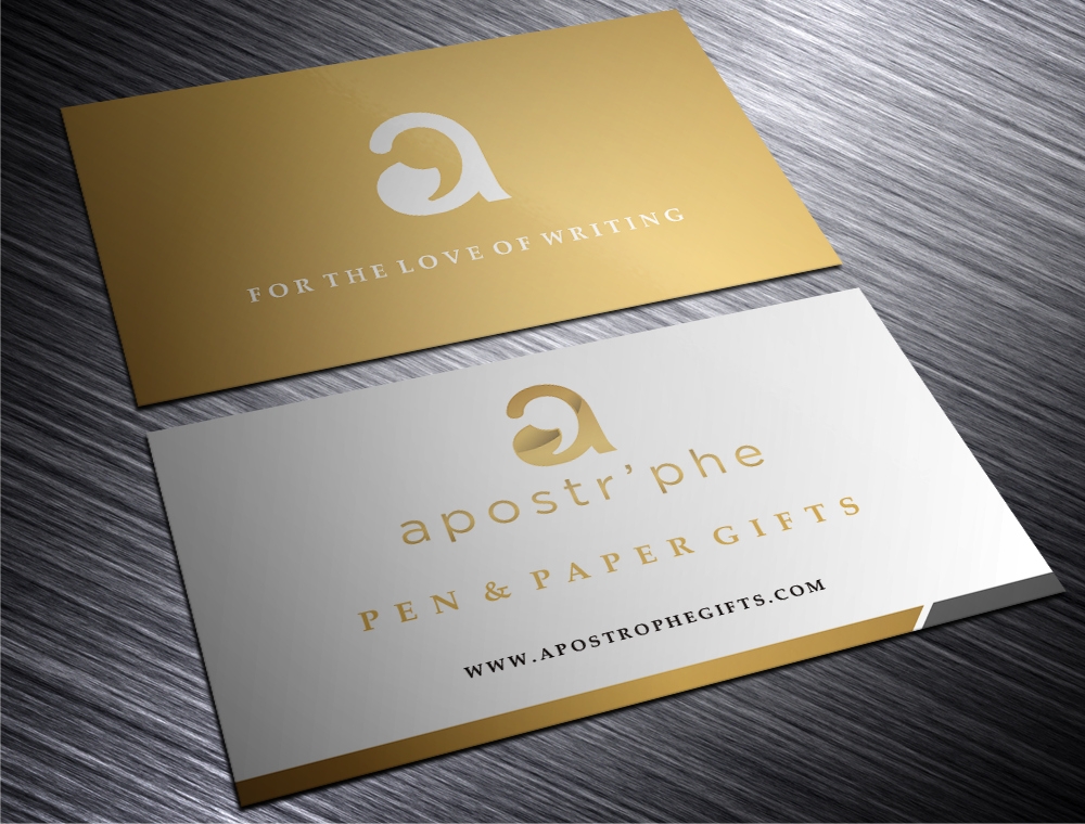 Apostrphe logo design by zizze23