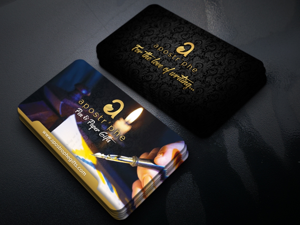Apostrphe logo design by Realistis