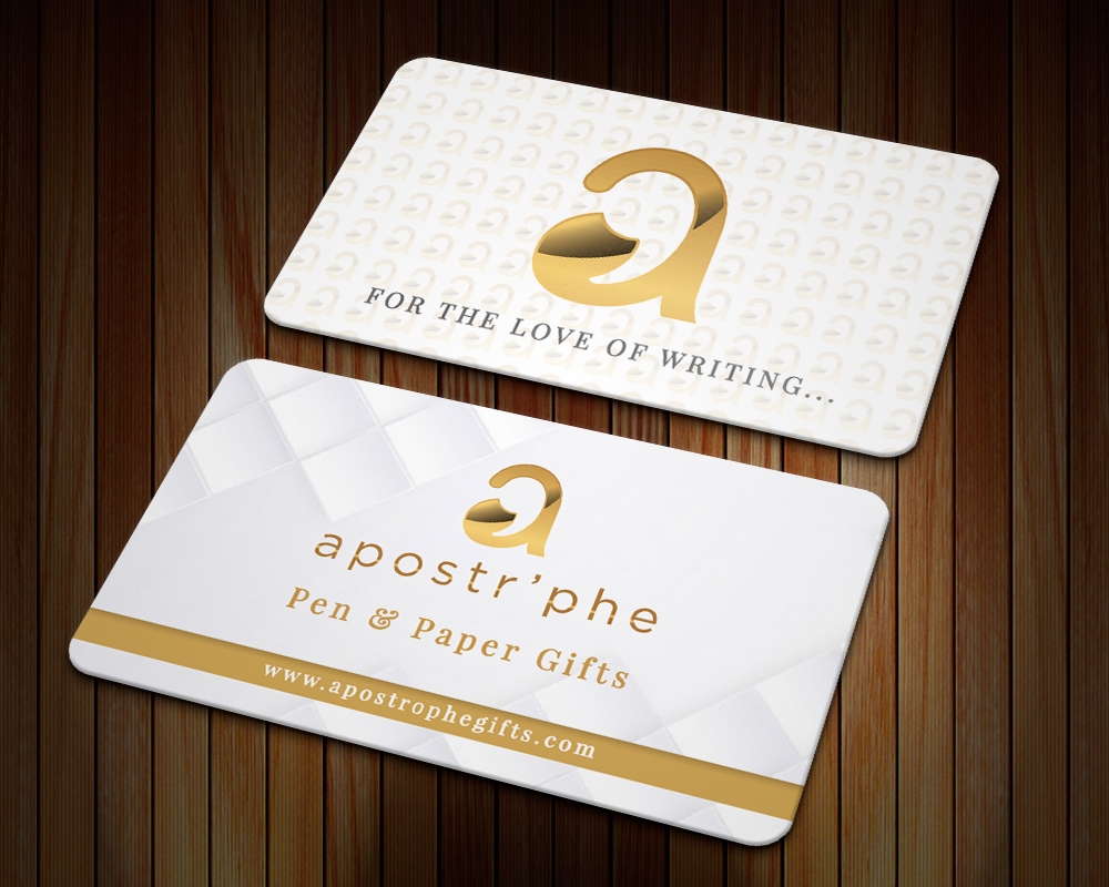 Apostrphe logo design by MastersDesigns