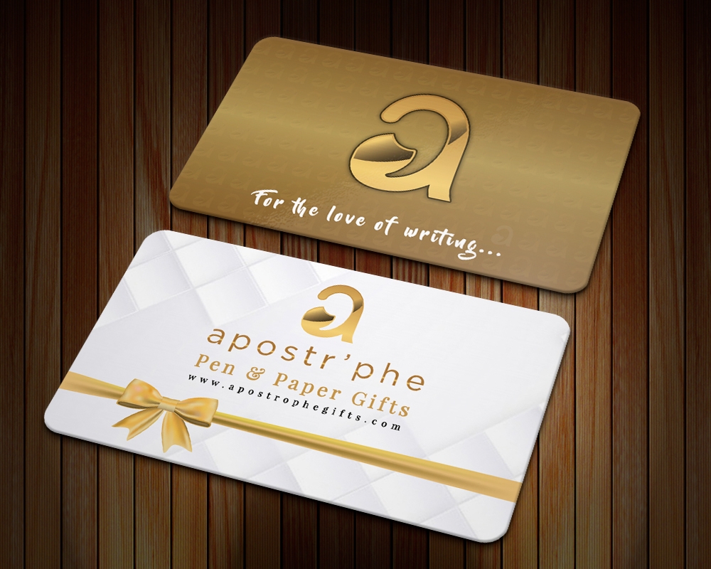 Apostrphe logo design by MastersDesigns