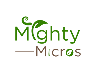 Mighty Micros logo design by haidar