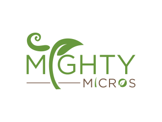 Mighty Micros logo design by haidar