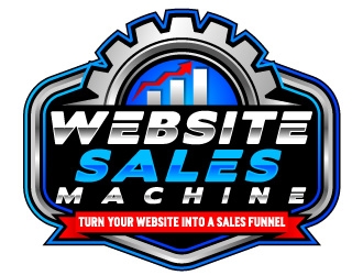 Website Sales Machine logo design by Suvendu