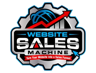 Website Sales Machine logo design by jaize