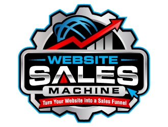 Website Sales Machine logo design by jaize