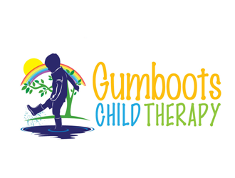 Gumboots Child Therapy logo design by gogo